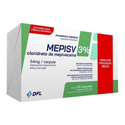 Mepivacaína 3% (New Stetic / Mepiadre 3% DFL)